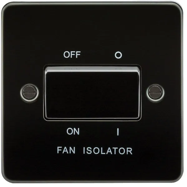 10A Flat Plate 3-Pole Fan Isolator Switch