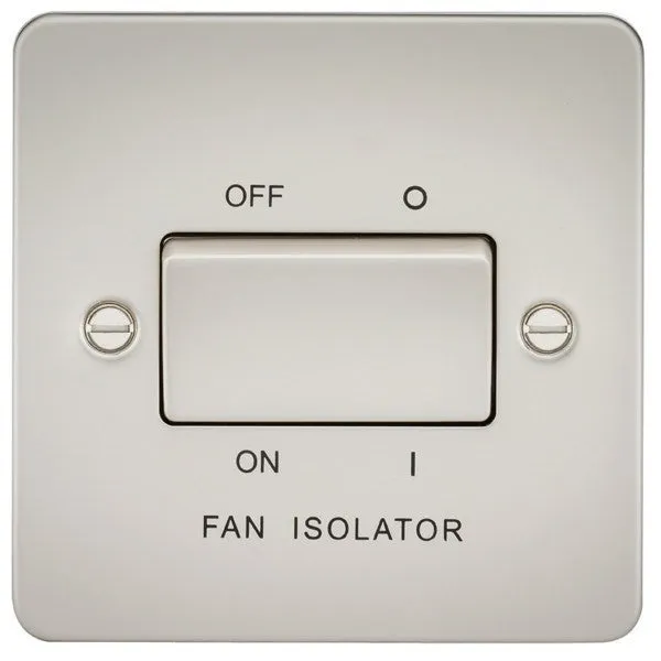 10A Flat Plate 3-Pole Fan Isolator Switch