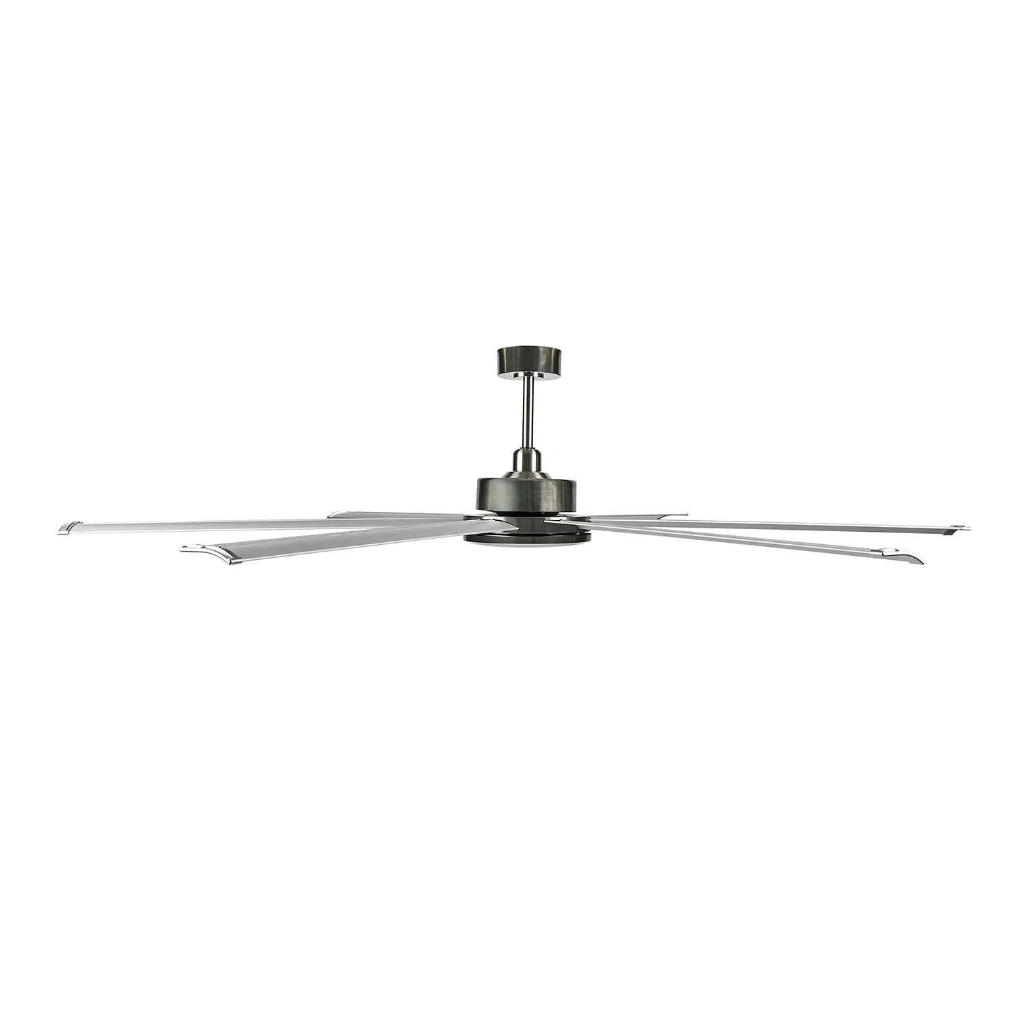 120" Colossus DC Ceiling Fan White, Black, Satin Nickel 22677/XX Brilliant Lighting