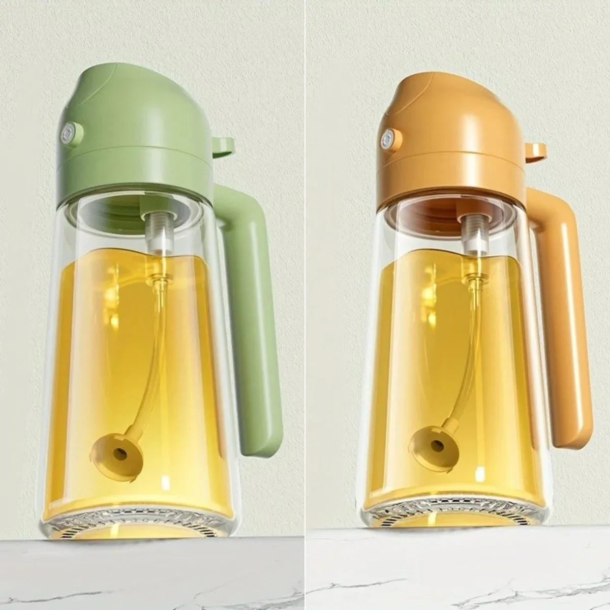 2 in 1 Glass Oil Sprayer & Dispenser