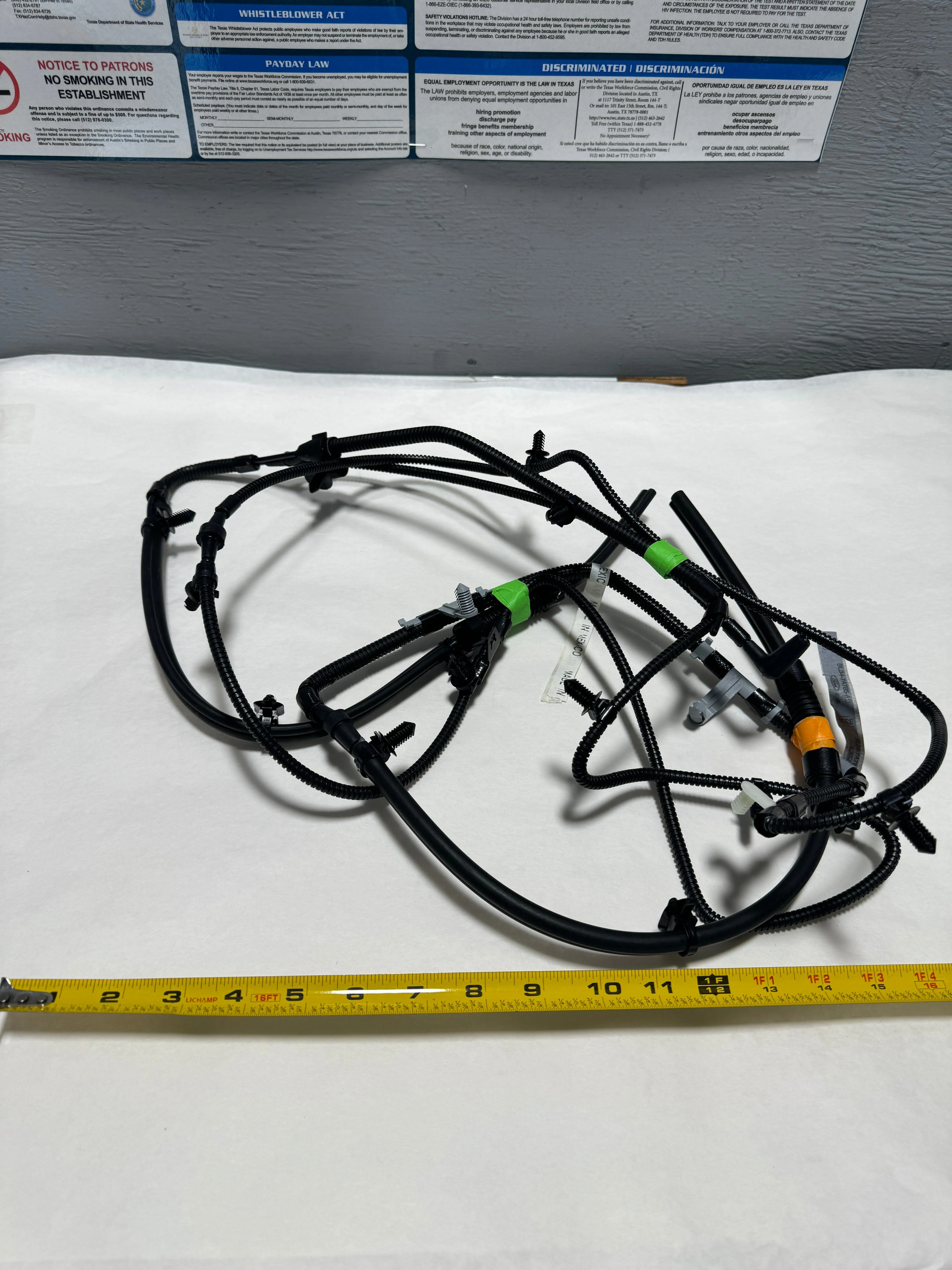 2011-2013 Ford F-150 IWE 4X4 Auto Lock Hub Vacuum Harness Hoses Tubes OEM