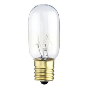 25 Watt T8 Incandescent Clear E17 (Intermediate) Base, 120 Volt, Card