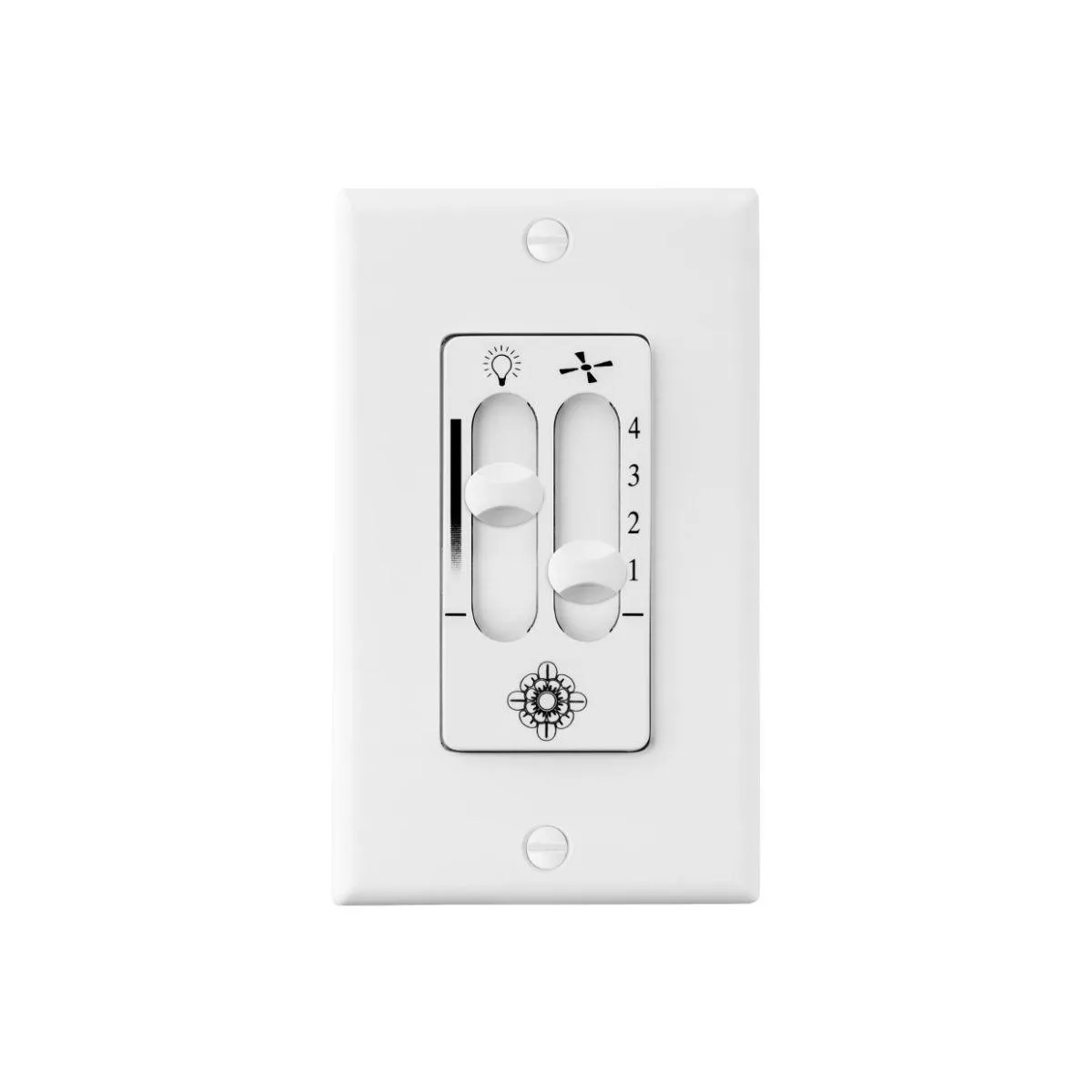 4-Speed Ceiling Fan and Light Dimming Wall Control