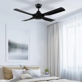 48" Bondi AC Ceiling Fan only in White, Black Eglo Ligthting 203619, 203621, 204739