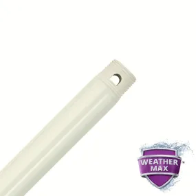 48" Downrod in Fresh White 99750 (Wet Rated)