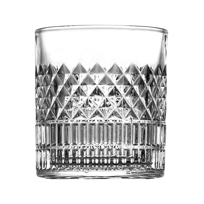 4Pcs 335ml Crystal Whiskey Glass