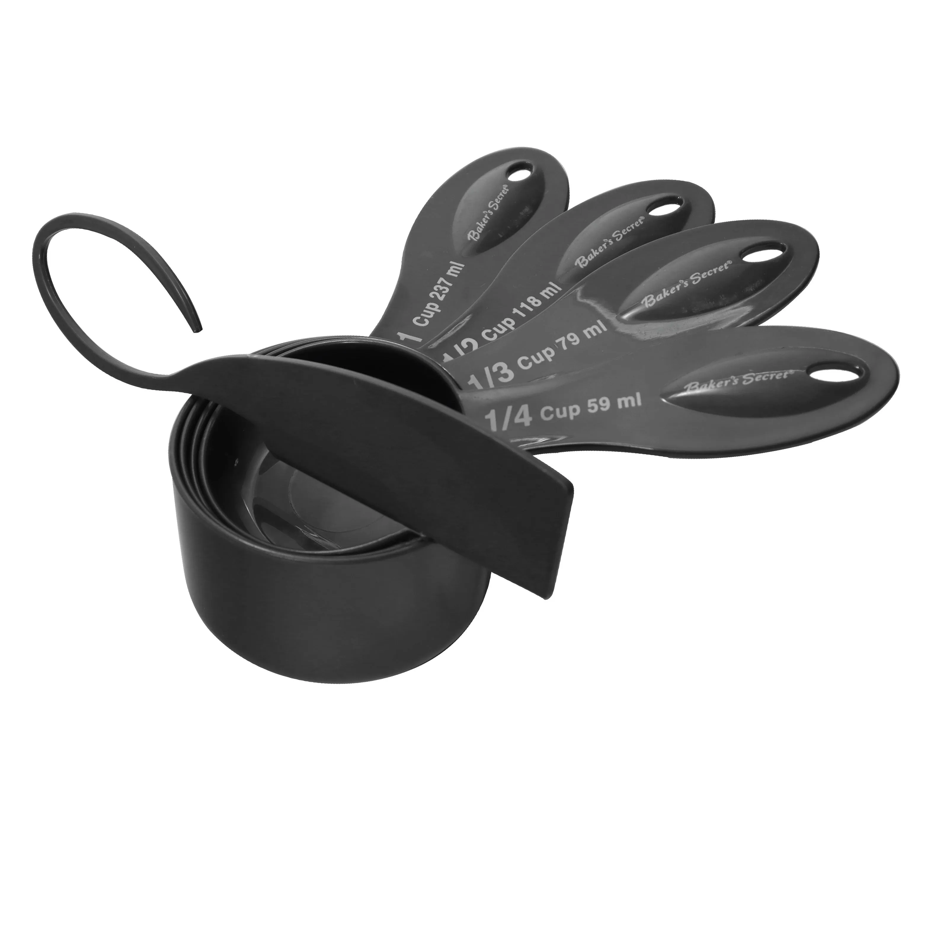 4pcs Measuring Cup with Scraper