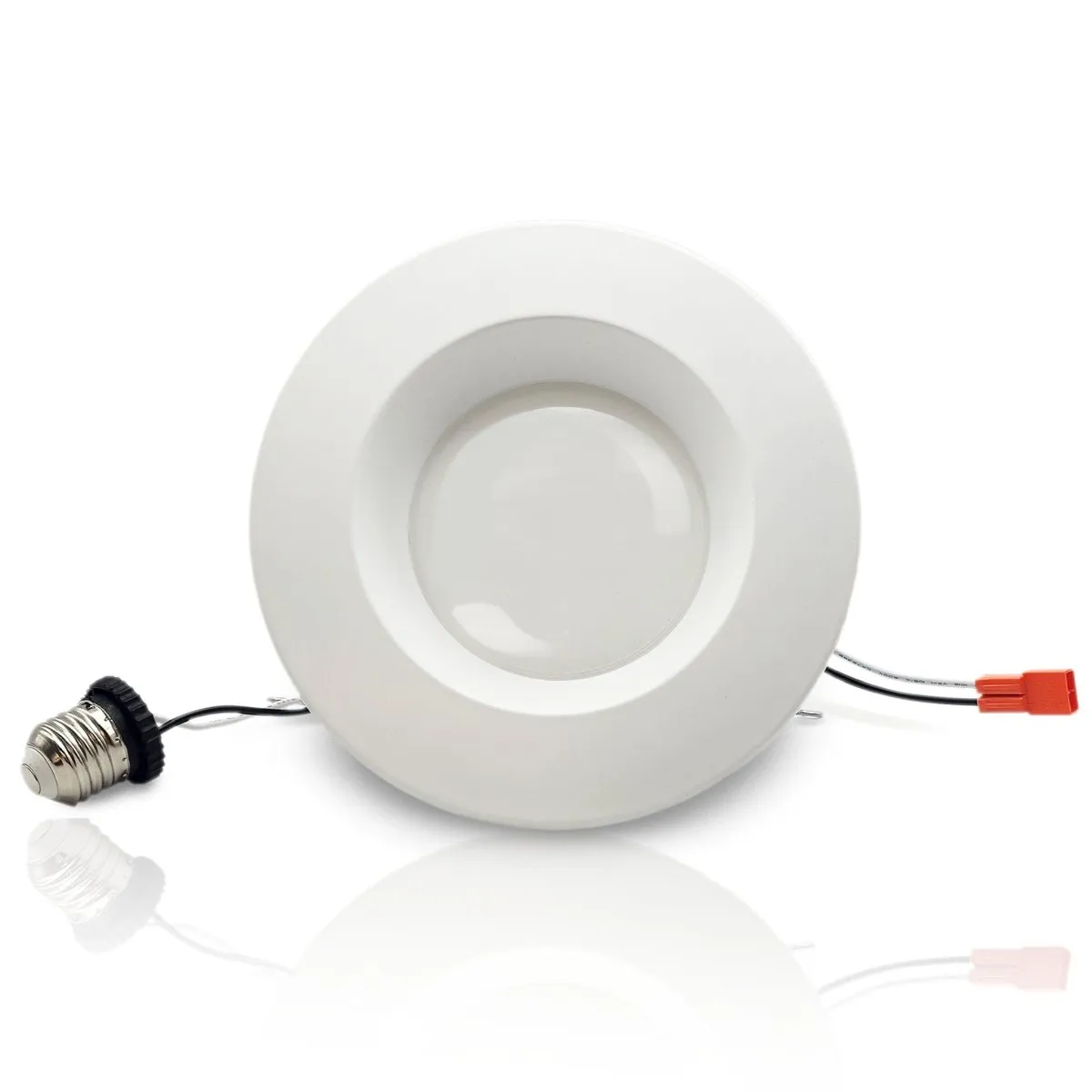 5/6" Inch Retrofit LED Recessed Can Lights - Smart Color Changing Red/Green/Blue - Wet Rated - 1000LM