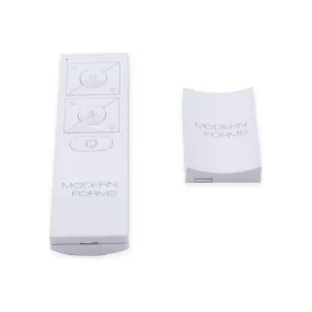 6-Speed Ceiling Fan Wireless RF Remote Control with Wall Cradle