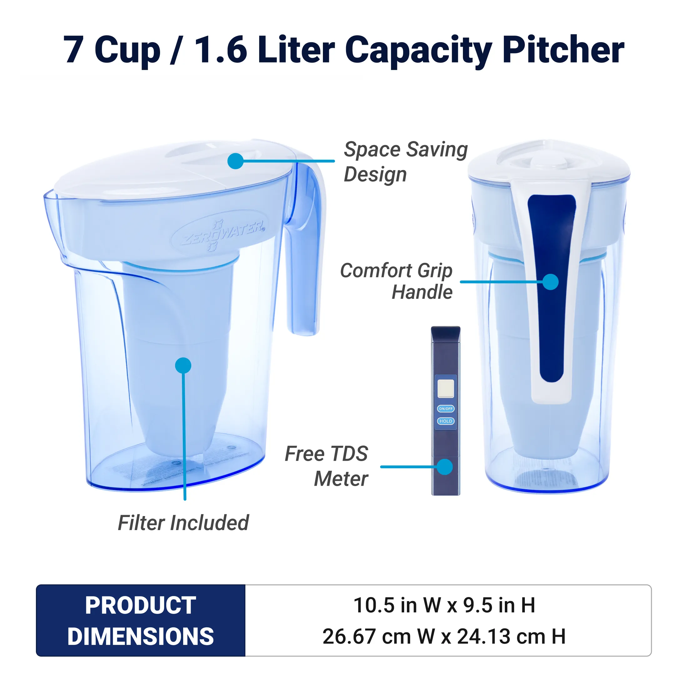 7 Cup Ready-Pour Pitcher