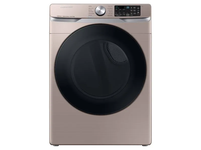 7.5 cu. ft. Smart Gas Dryer with Steam Sanitize  in Champagne - (DVG45B6300C)