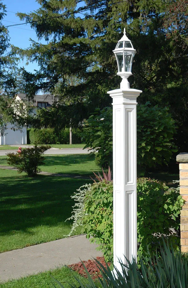 89"H Liberty Lamp Post with Mount