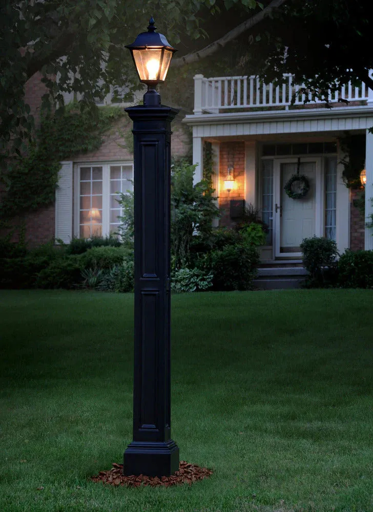 89"H Liberty Lamp Post with Mount