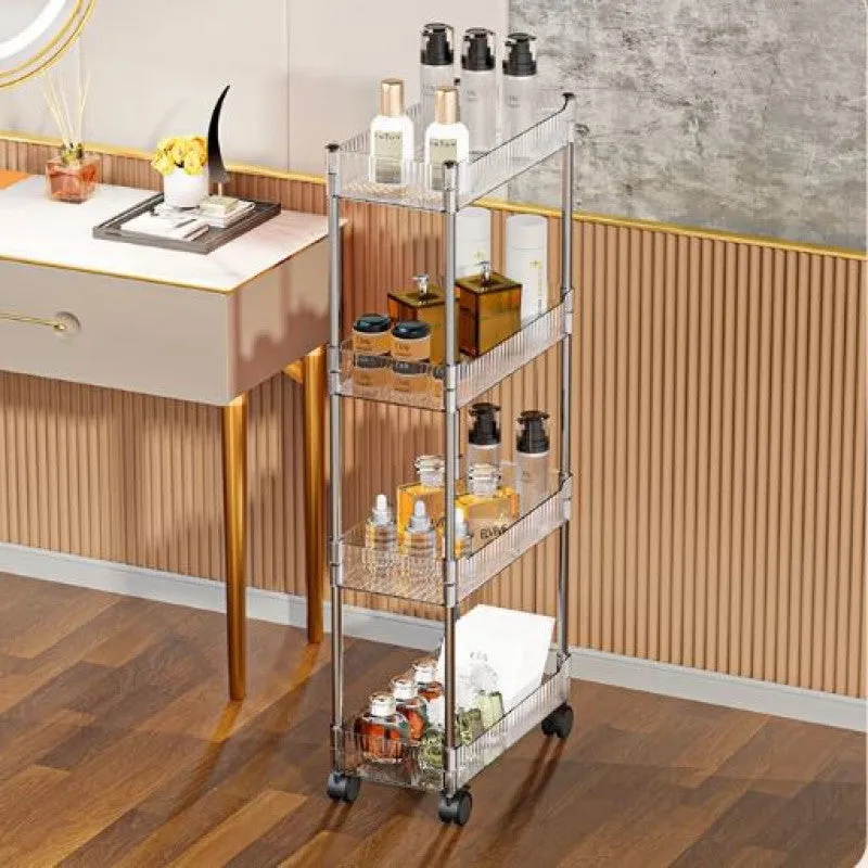 Acrylic Multipurpose Smart Trolley