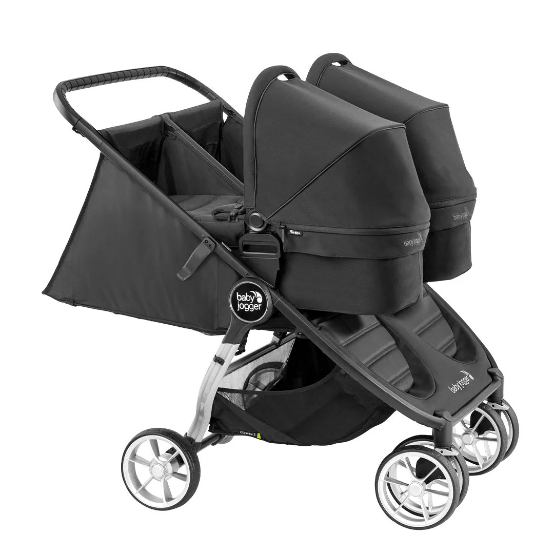 Baby Jogger City Mini 2/GT2 Double Carrycot - Opulent Black