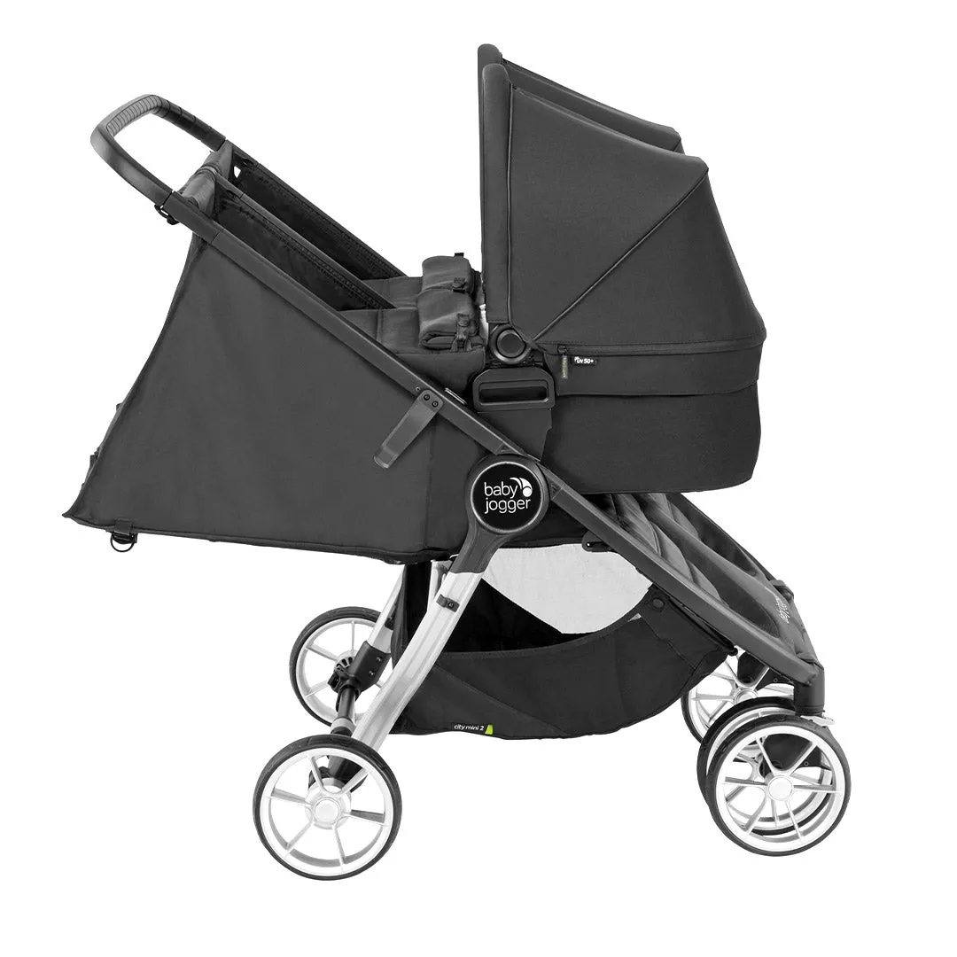 Baby Jogger City Mini 2/GT2 Double Carrycot - Opulent Black