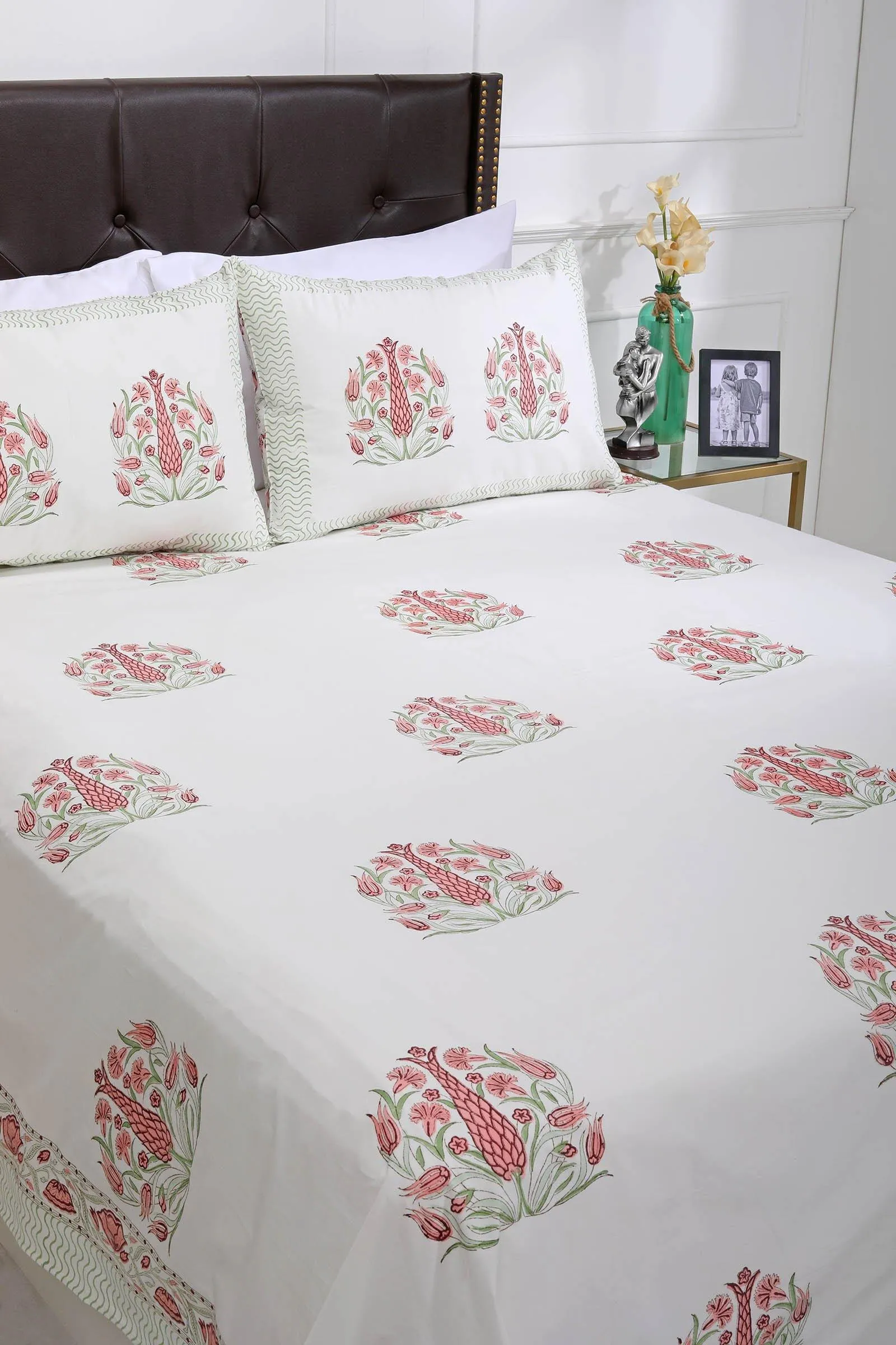 Bagh-E-Kaamil Cotton Percale Bedsheet