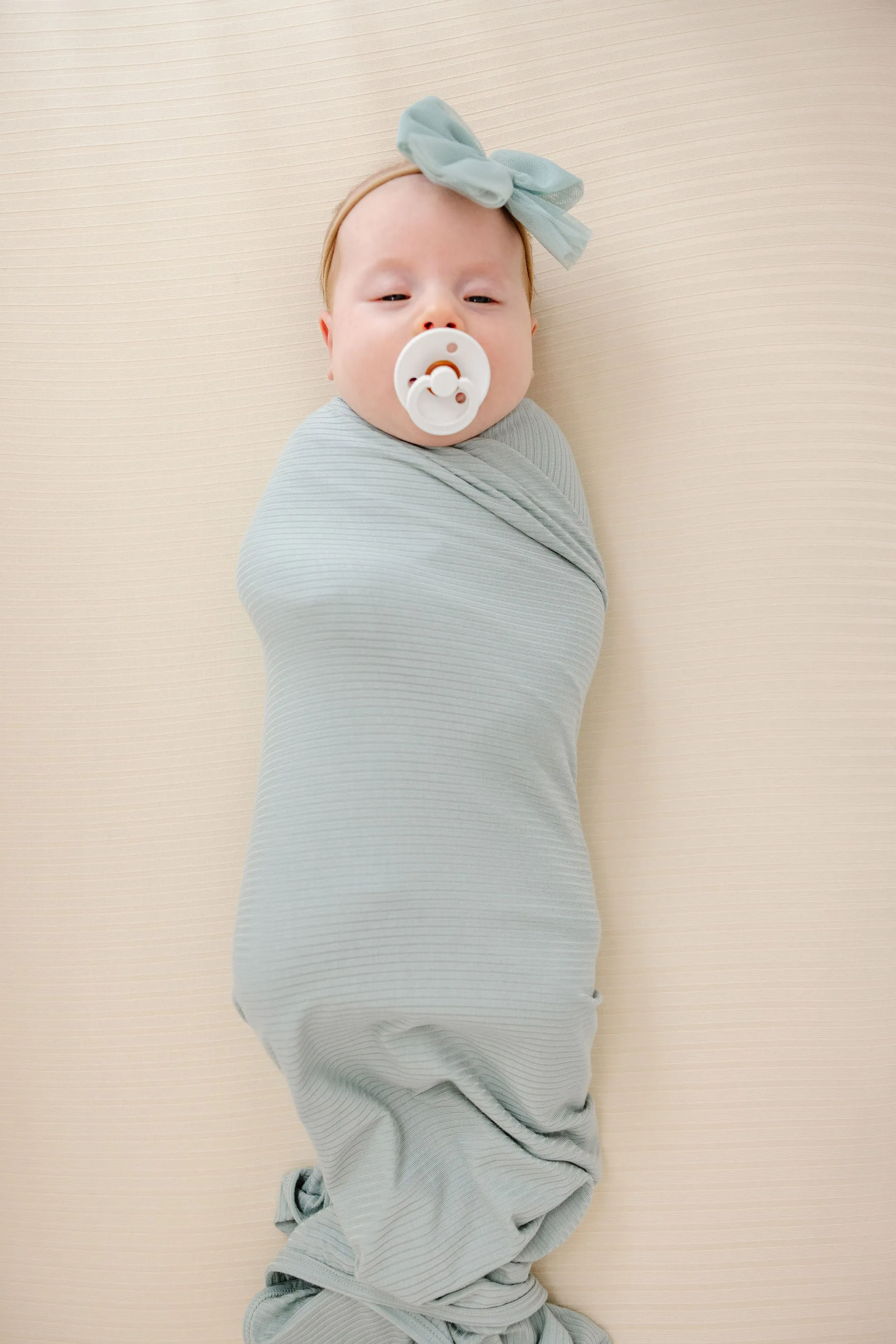 Bailey Ribbed Swaddle Blanket