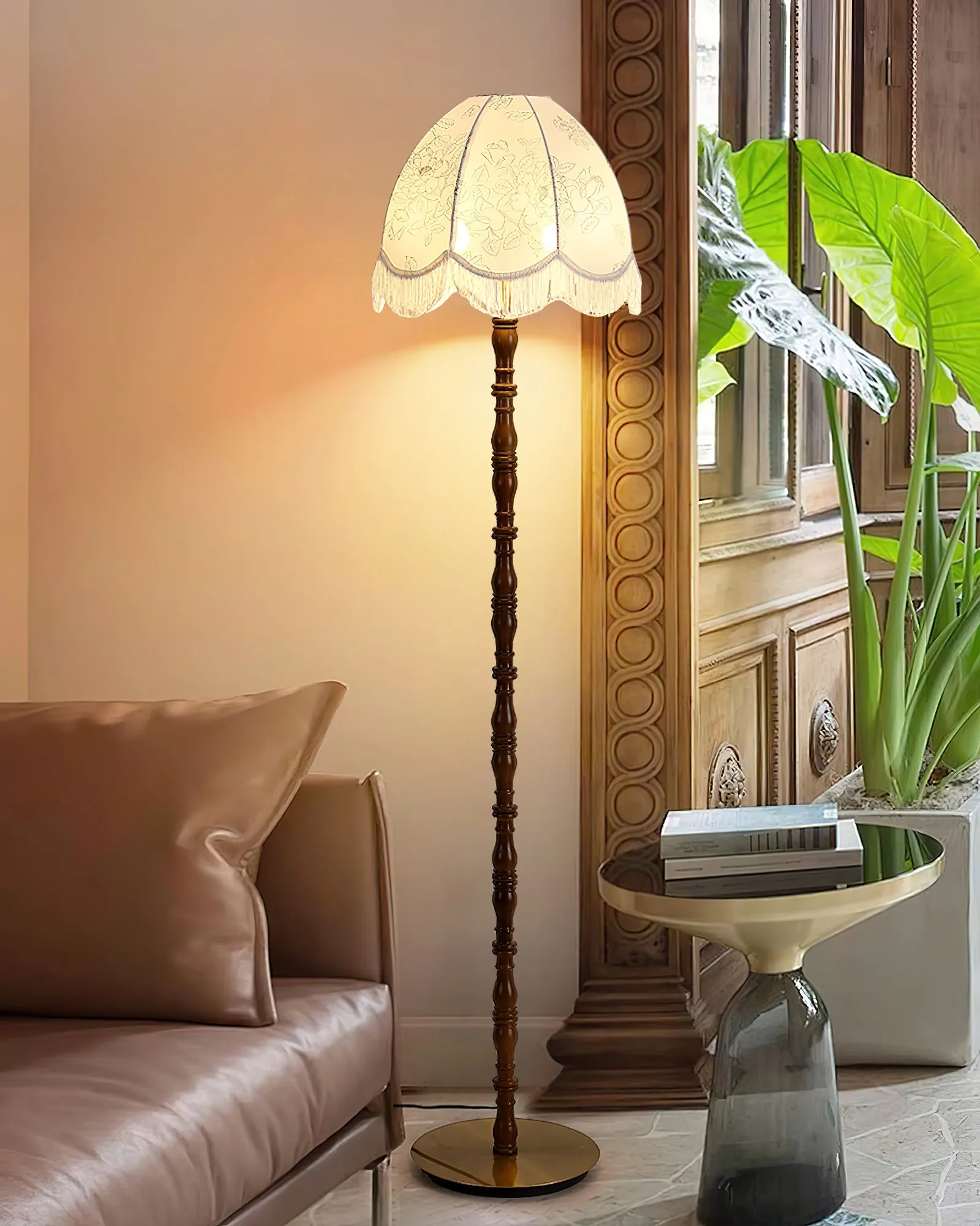 Bari Fabric Floor Lamp