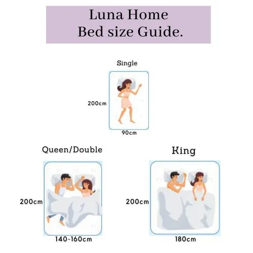 Basic Single Set of 4 Pieces, Luna Home Premium Quality Duvet Cover Set. Lavender color.