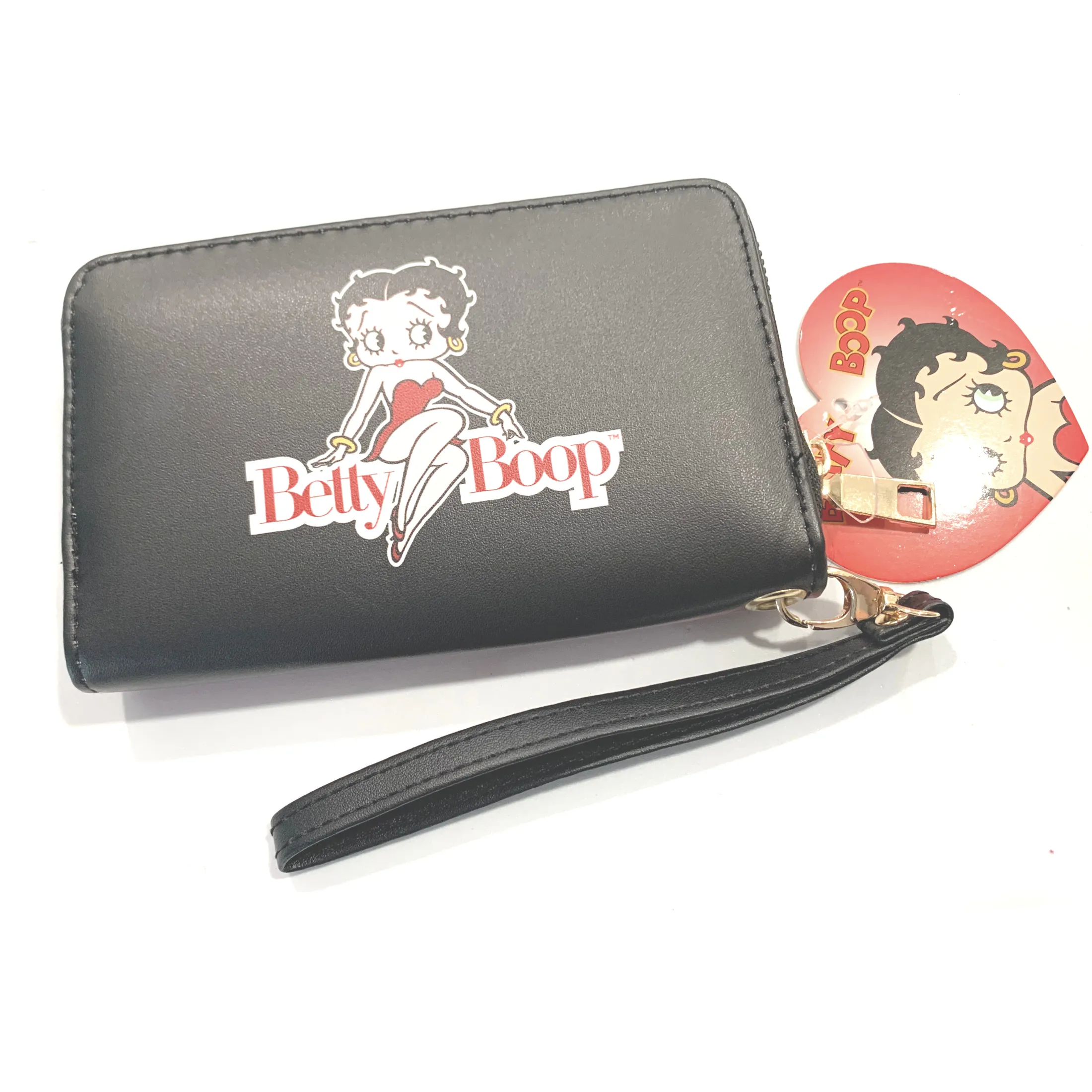 Betty Boop Wallet White Dots