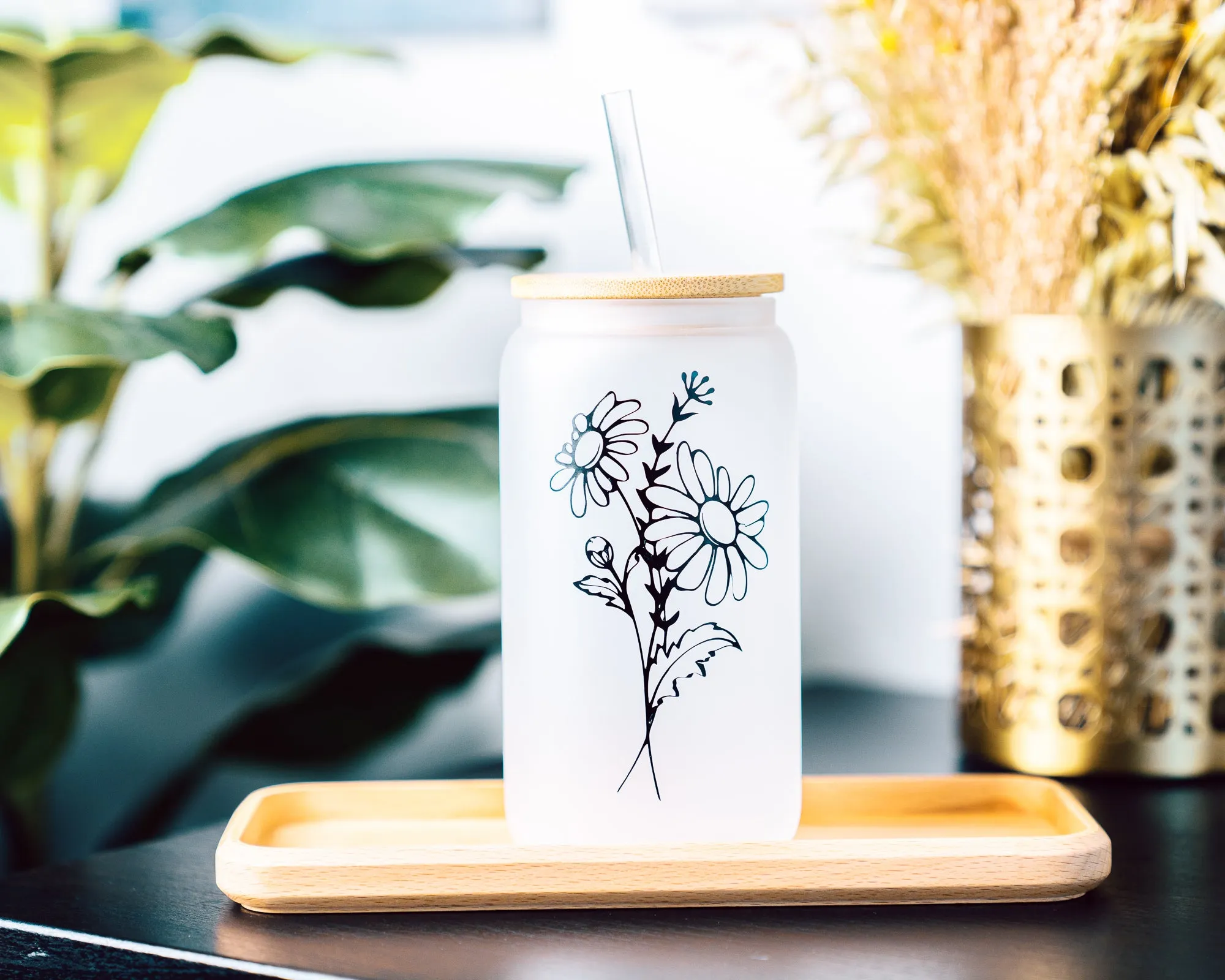 Birth Month Flower Tumbler