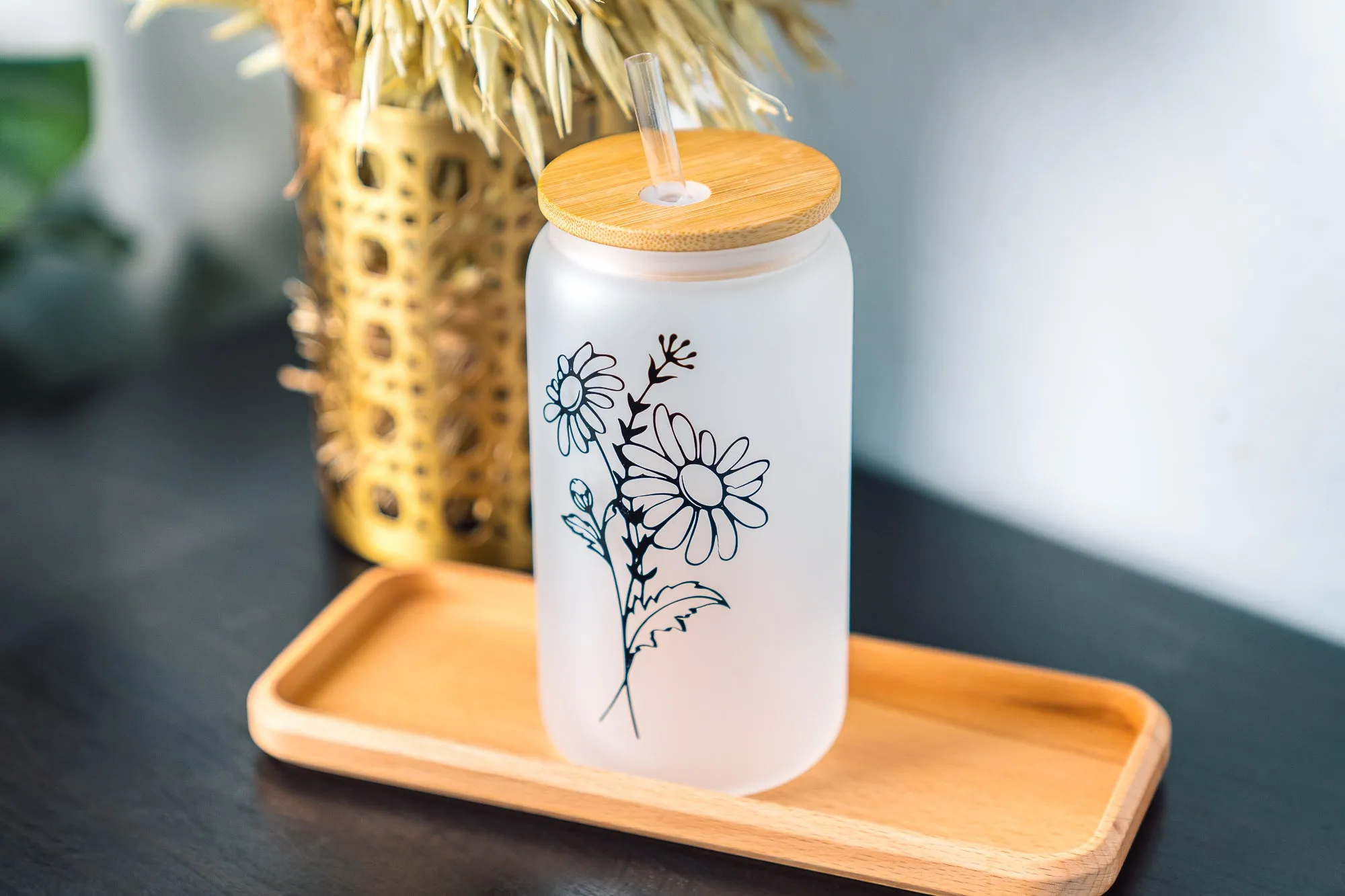 Birth Month Flower Tumbler