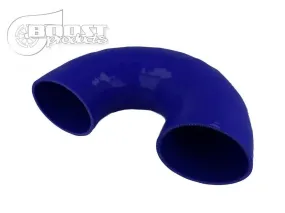 BOOST Products Silicone Elbow 180 Degrees, 60mm (2-3/8") ID, Blue