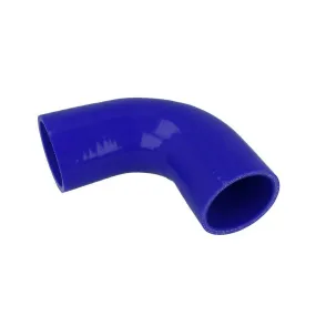 BOOST Products Silicone Elbow 90 Degrees, 89mm (3-1/2") ID, Blue