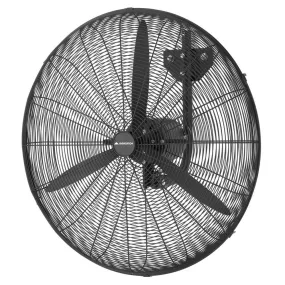 Broome industrial AC Wall Fan in Black