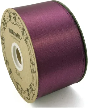 Burgundy Christmas Tree Ribbon Roll - 2" x 50 Yards