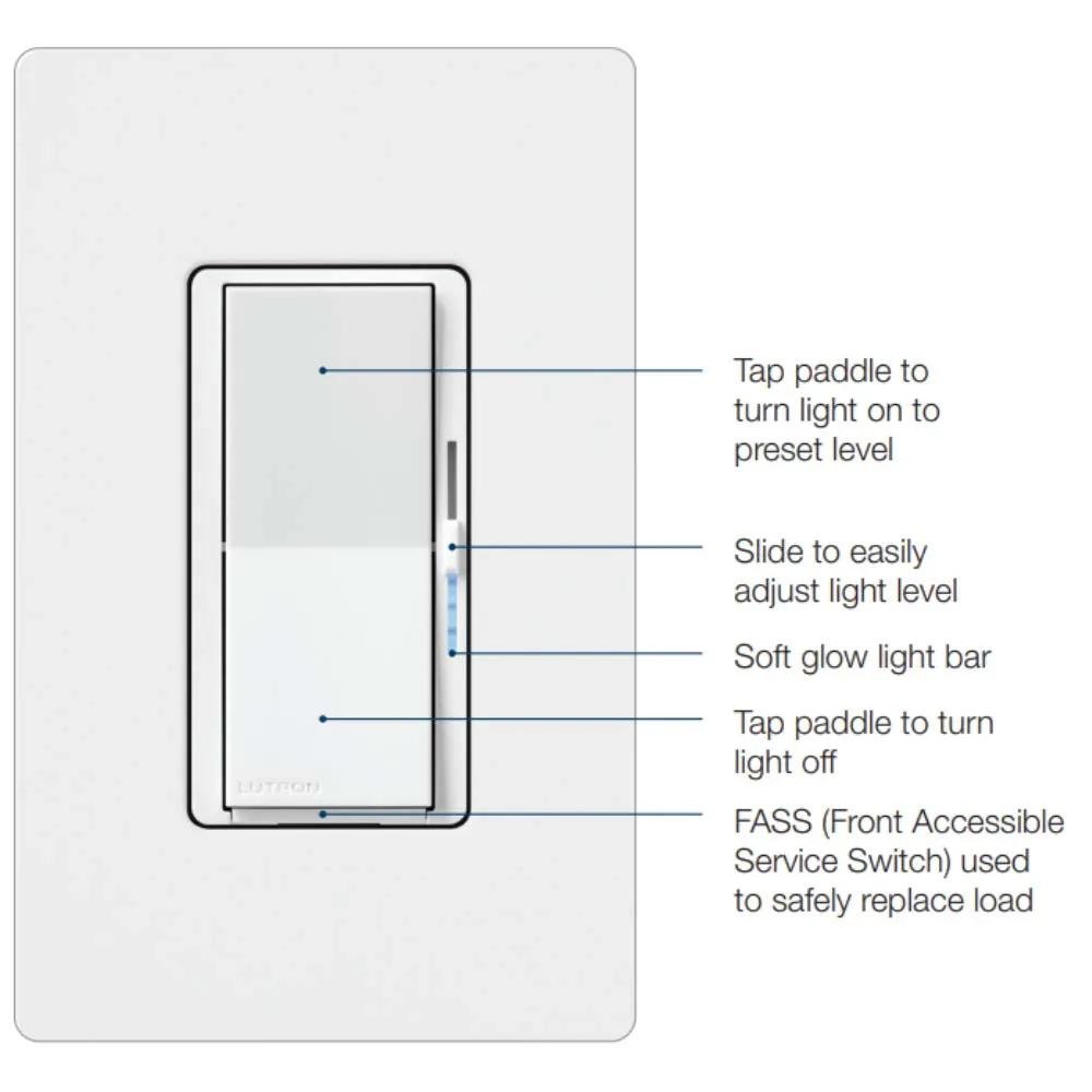 Caseta Wireless Smart Dimmer Starter Kit with Smart Hub and Pico Remote, 150-Watt LED