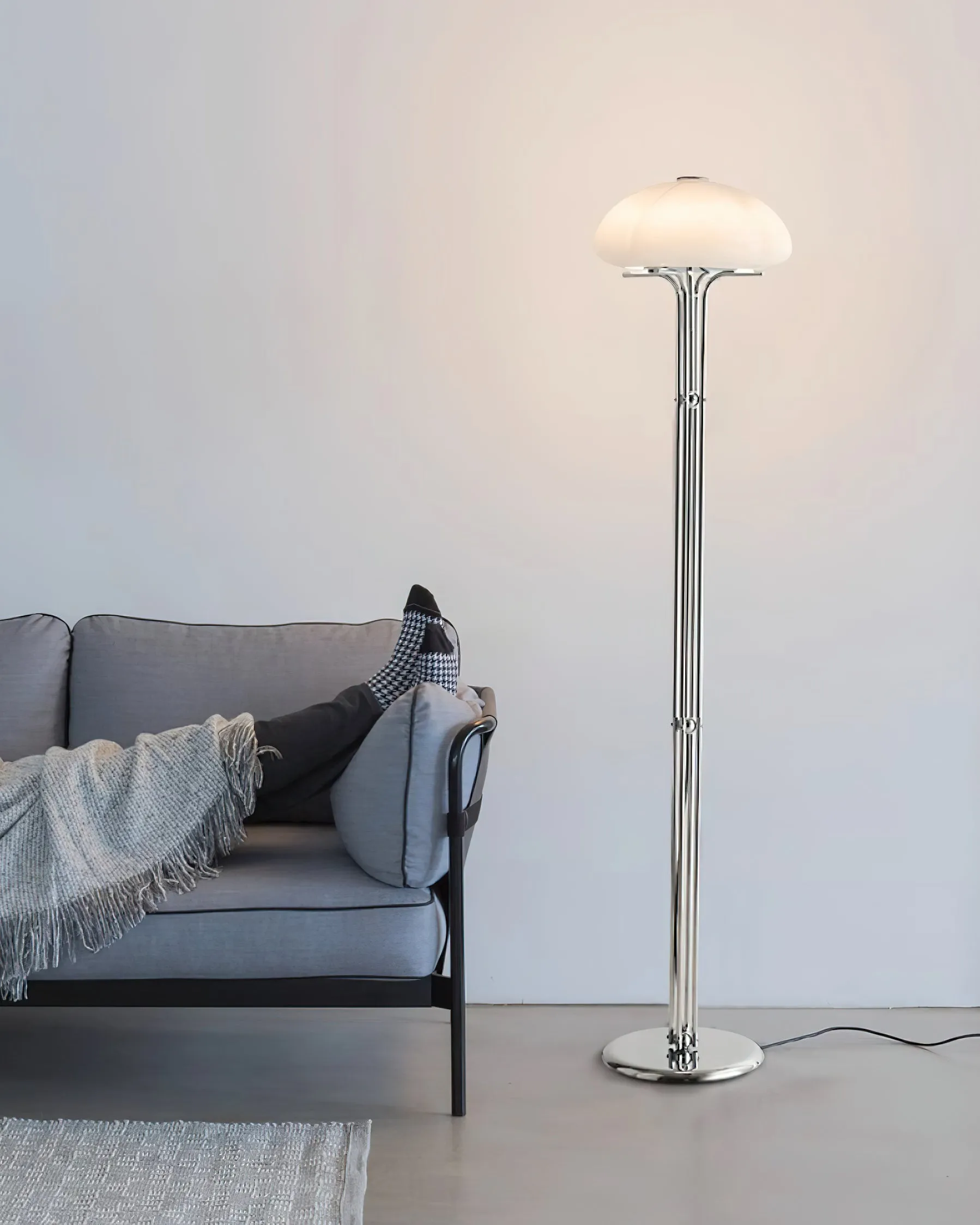 Cato Glass Floor Lamp