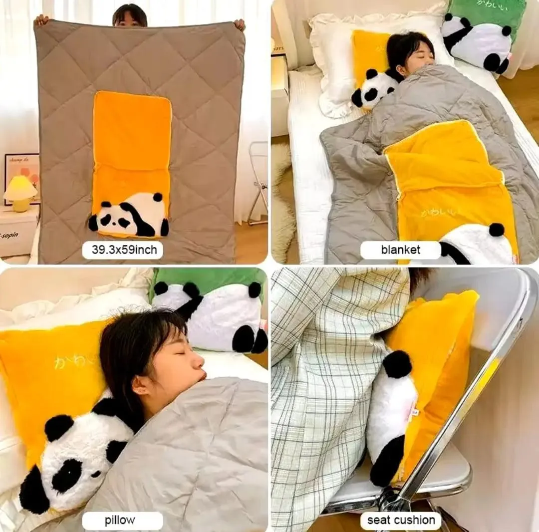 CUTE PANDA BLANKET