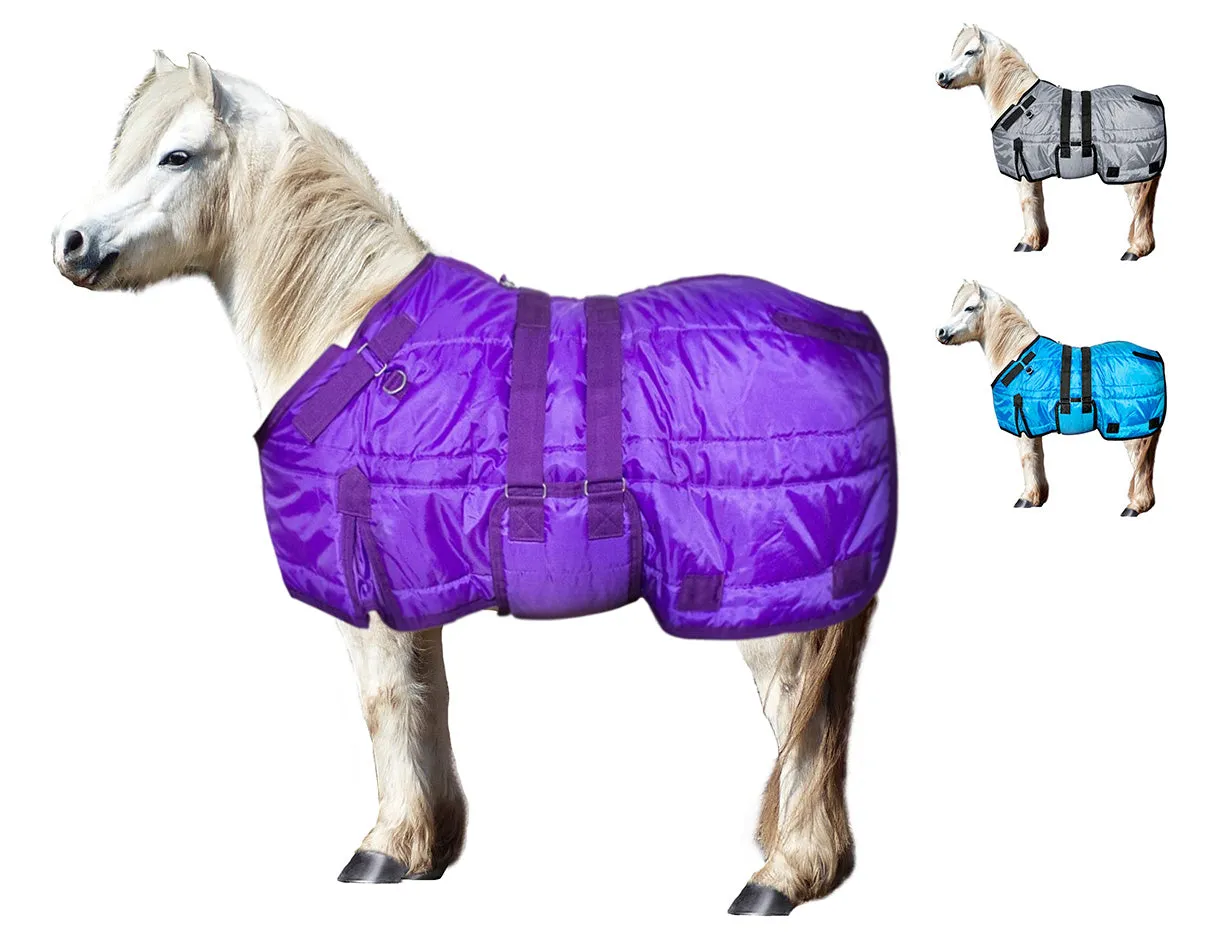 Derby Originals Wind Storm Closed Front 420D Medium Weight Winter Mini Horse Pony Stable Blanket 200g