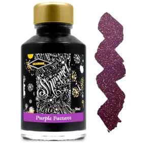 Diamine Fountain Pen Ink Bottle - Shimmer, Purple Pazzazz, 50 ml | 9002