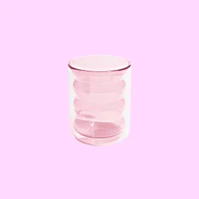 Double Wall Groovy Cup - Pink