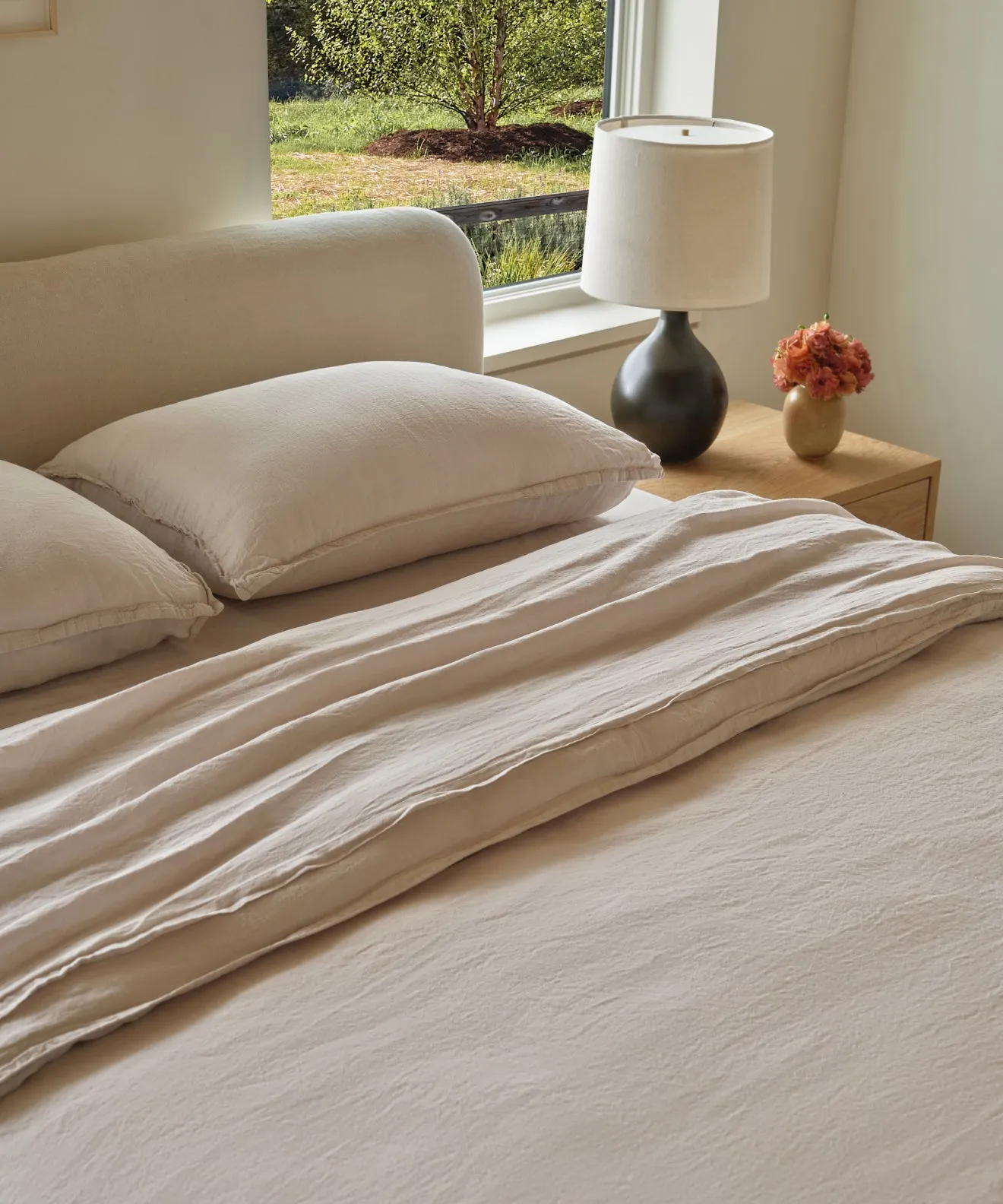 Dusk Linen Duvet Cover