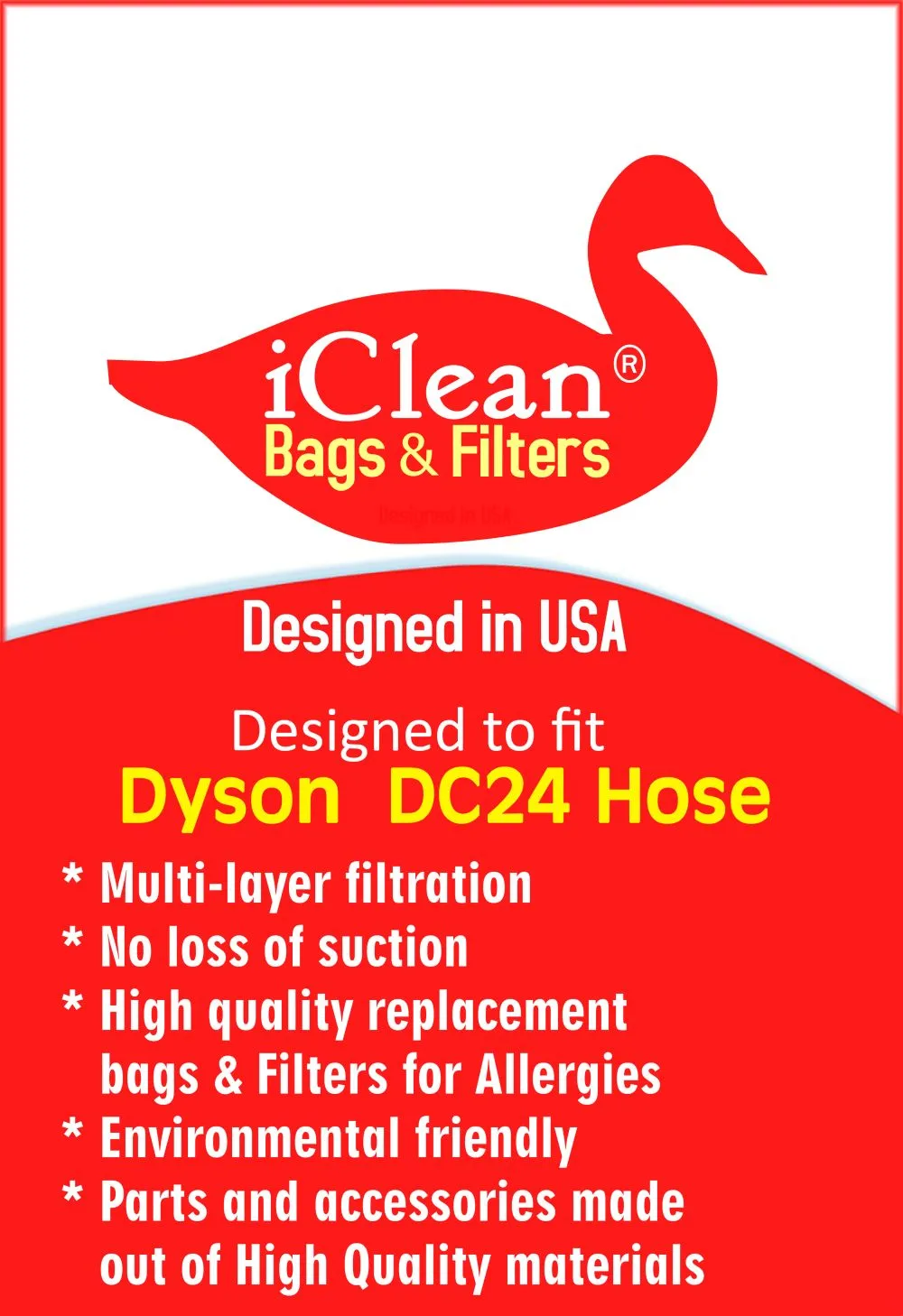 Dyson Vacuum Cleaner  DC24 Hose By iClean Vacuums