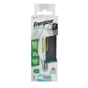 Energizer CANDLE E14 LED Bulb - 2.2w - 6500K- 470lm