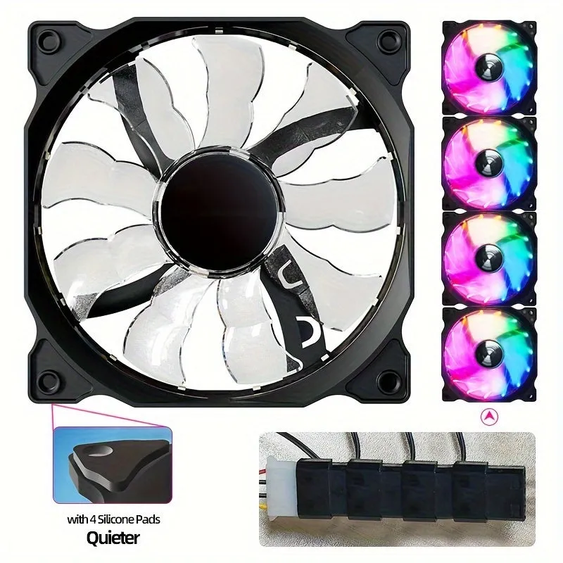 Enhance Your PC Cooling System 120MM Desktop Case Cooling Fan