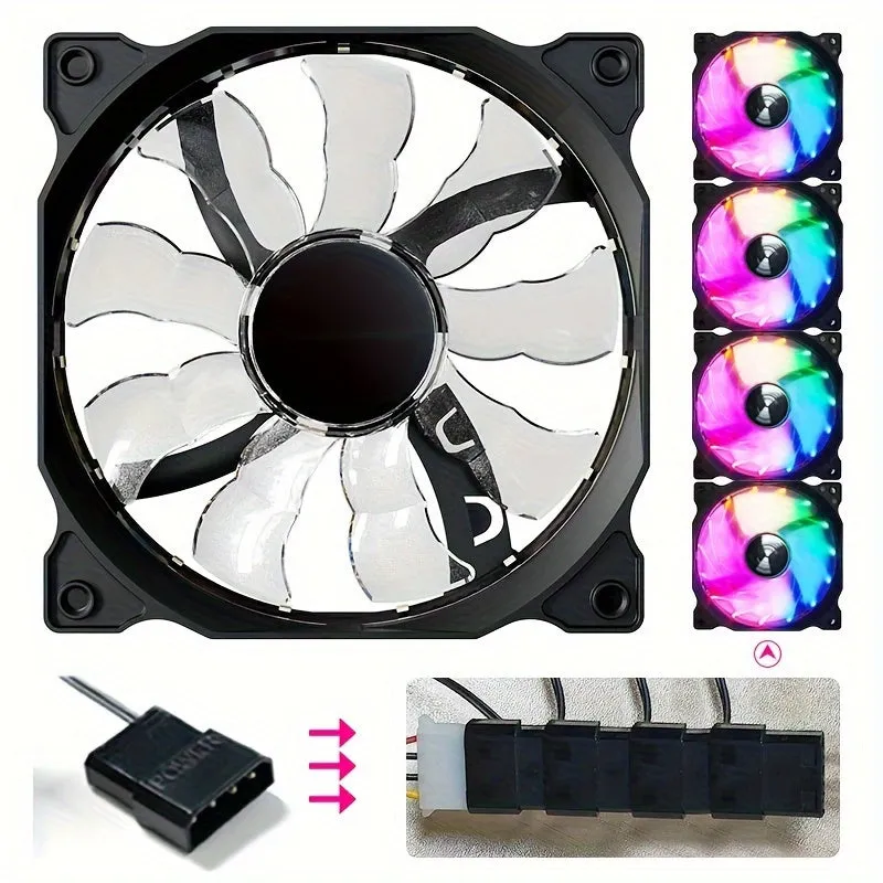 Enhance Your PC Cooling System 120MM Desktop Case Cooling Fan