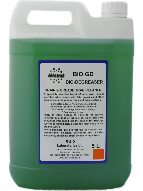 Enzyme Biological Cleaner Degreaser for Grease Traps - Biotal-GD