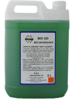 Enzyme Biological Cleaner Degreaser for Grease Traps - Biotal-GD