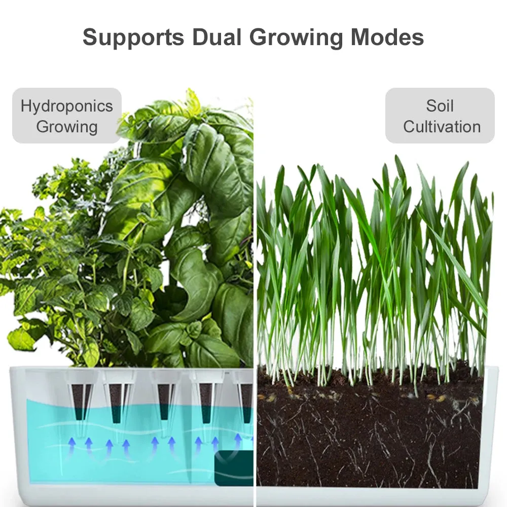 Experience Year-Round Gardening Magic with the Complete Indoor, 365/24/7 Smart Garden! Hydroponic Growing System, Indoor Herb Garden Kit with Automatic Timing, LED Grow Lights, and Water Pump for Home Flower Pots!