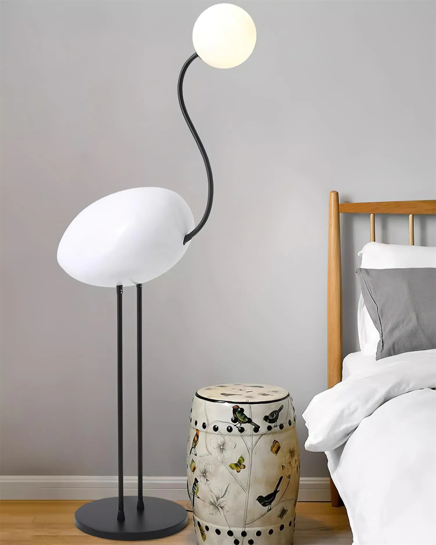 Flamingos Floor Lamp 17.7″- 53″