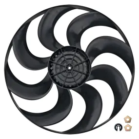 Flex-A-Lite Replacement Electric Fan Blade - 15" - Curved Blade - Plastic - Black - Flex-A-Lite Electric Fans