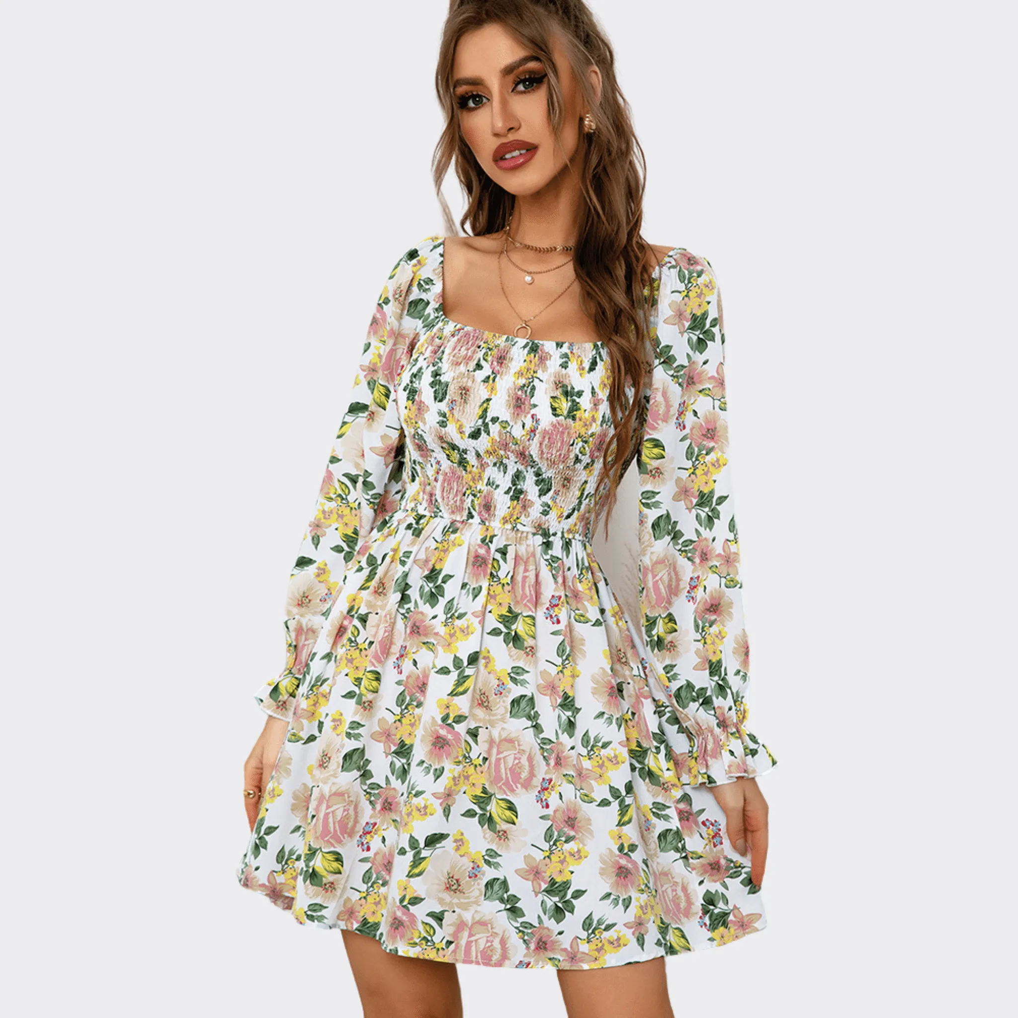 Flowery Dress