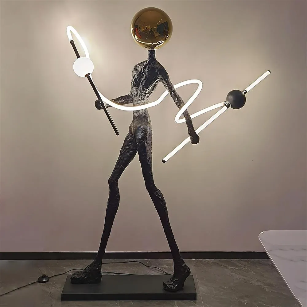 Ginasta Sculpture Floor Lamp