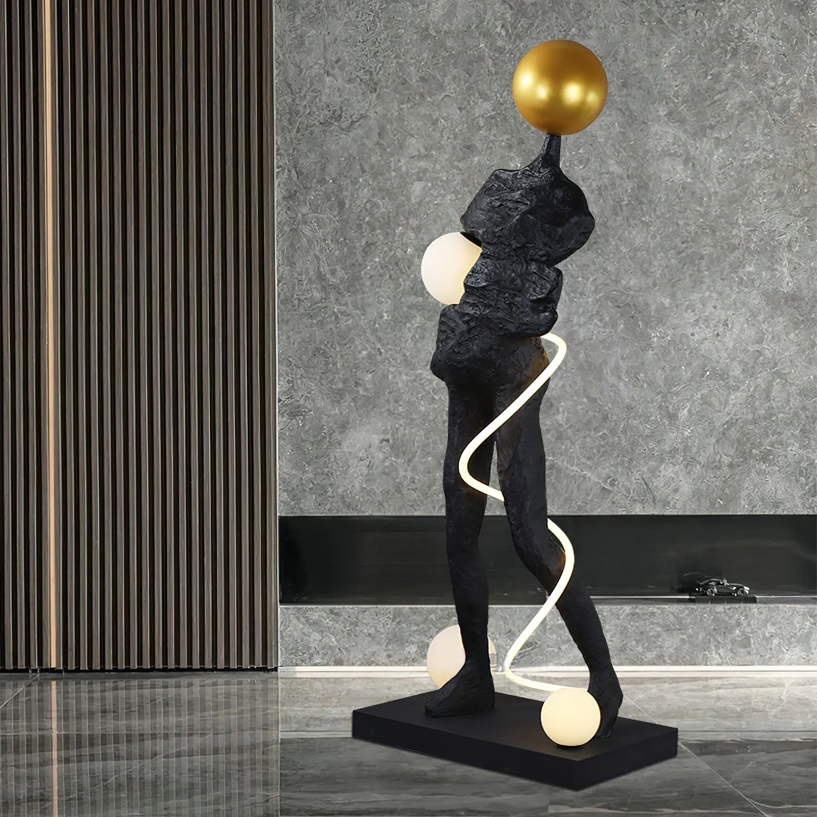 Ginasta Sculpture Floor Lamp